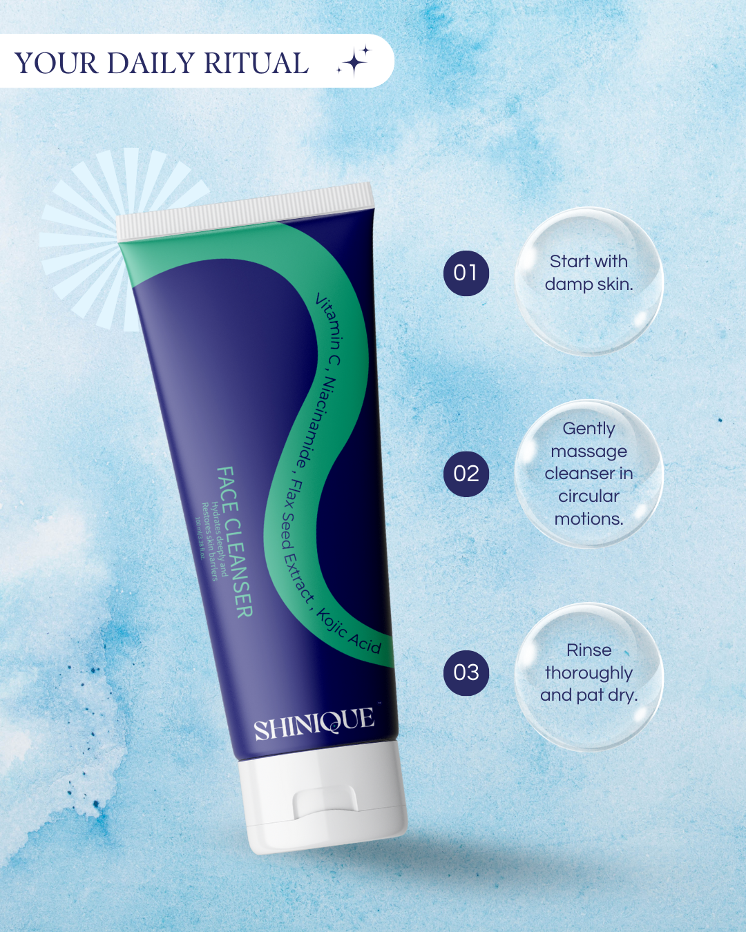 2-in-1 Face Cleanser